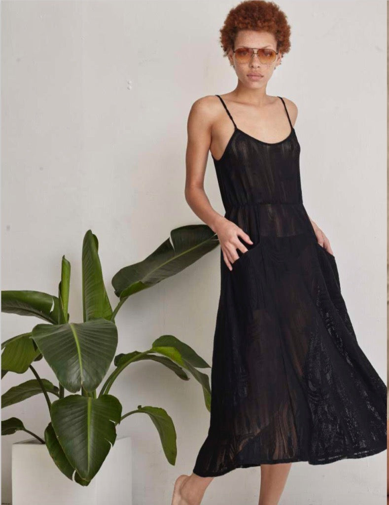 FARO Dress | Black Art Deco | Image 4