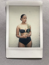 SANTA MARGARITA Bikini Top | Tiger Jacquard