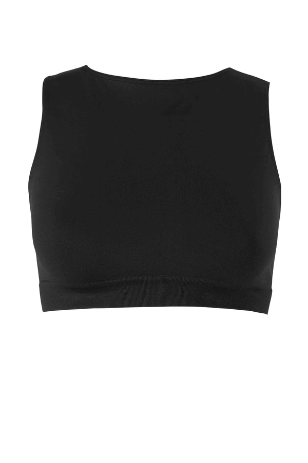 INSPIRE Bikini Bra Top | Black | Image 1