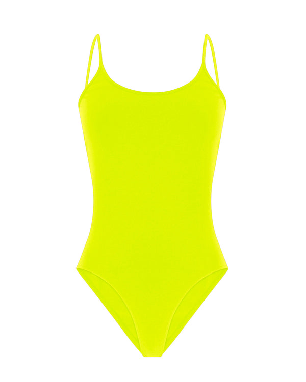 GLORIOUS - Body Swimsuit - Neon Yellow