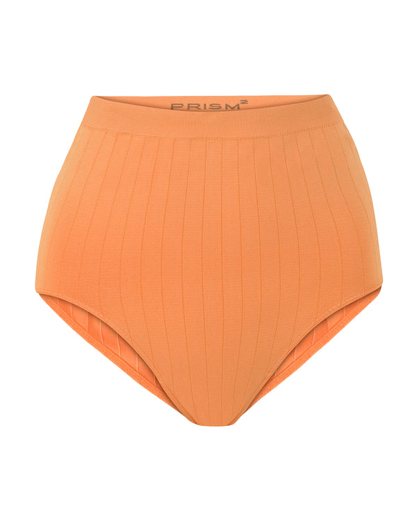 FLAT RIB TRANQUIL Bikini Bottoms | Apricot