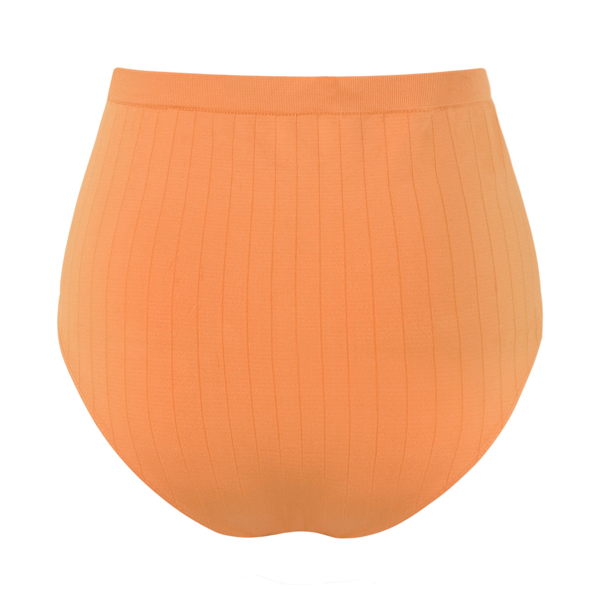 FLAT RIB TRANQUIL Bikini Bottoms | Apricot | Image 3