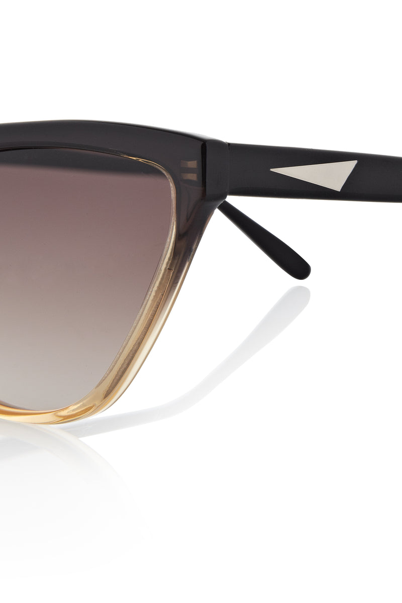 CAIRO Sunglasses | Black to Cream | Image 5