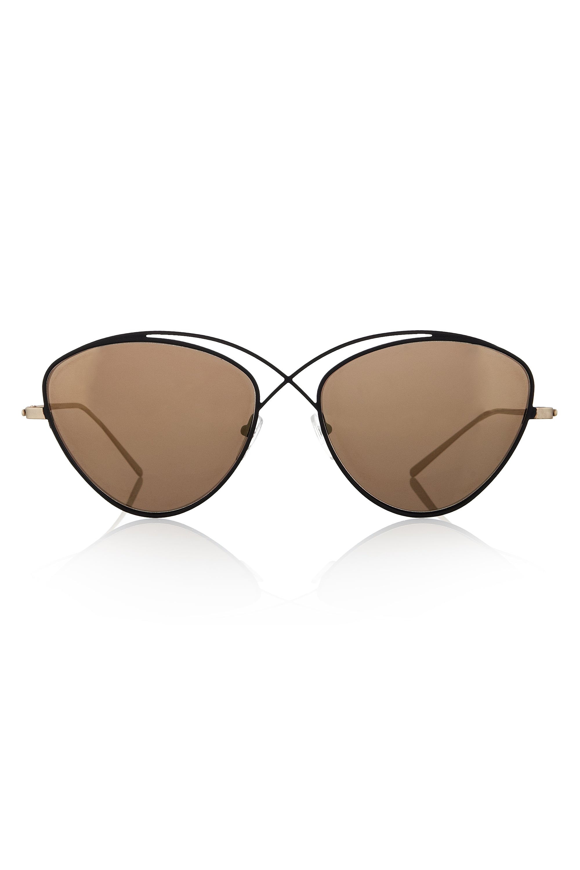 PRISM LONDON BROOKLYN Sunglasses…Never Worn NIB with Case and Dust Cover Brooklyn | Sunglasses | Black Metal – PRISM LONDON main image 2