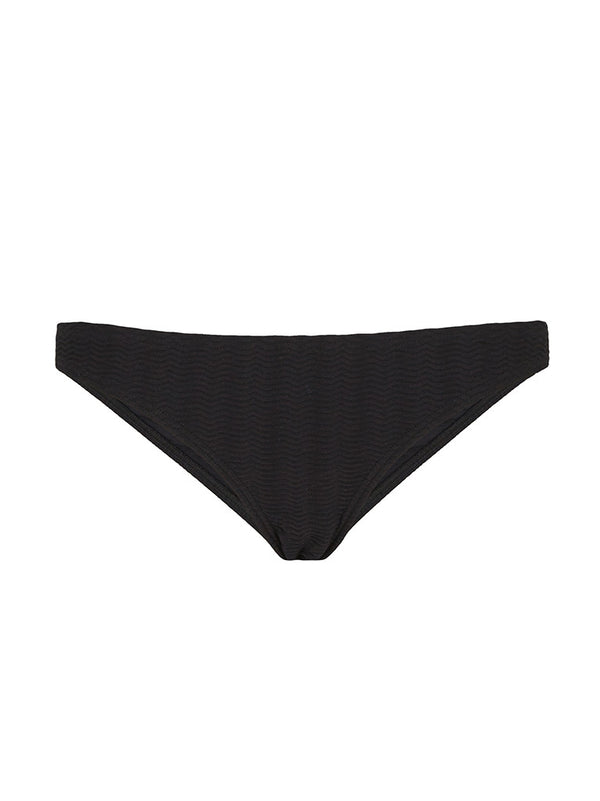 PUNTA Bikini Bottoms | Black Waves | Image 1