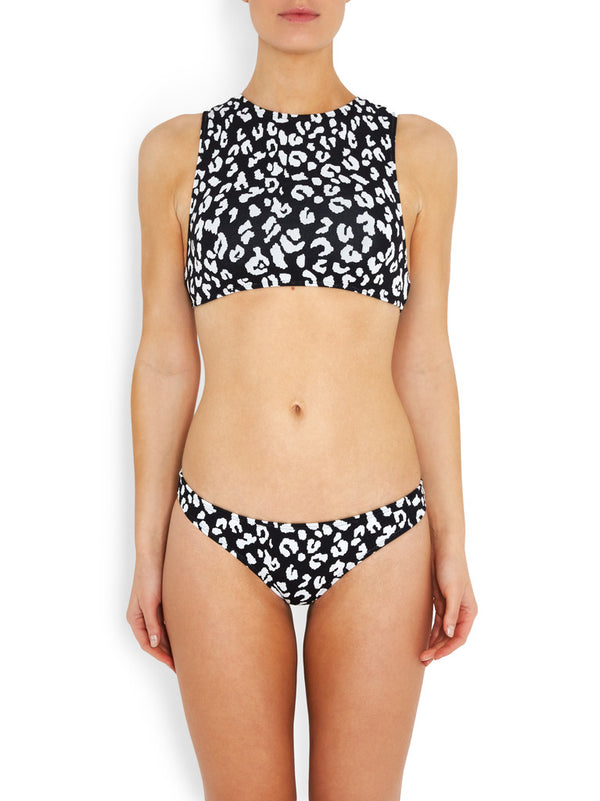 PUNTA Bikini Bottoms | Black Leopard  | Image 2