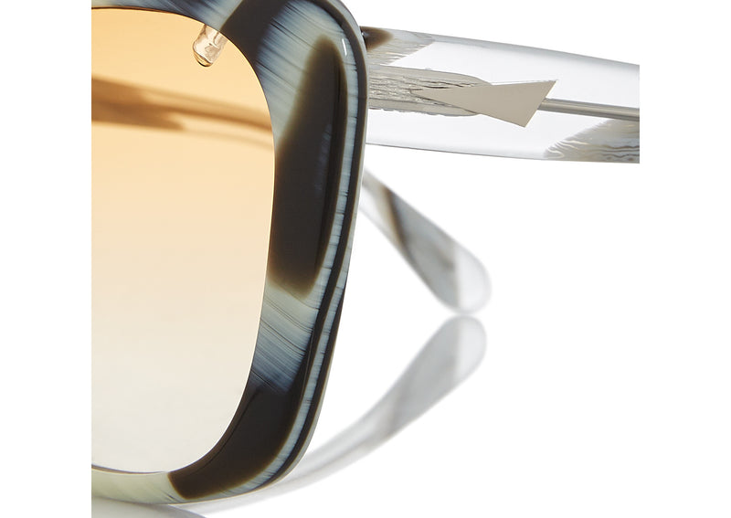 MONACO Sunglasses | Zebra Horn | Image 4