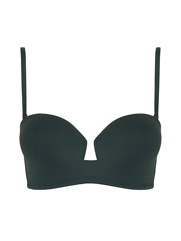 PRASLIN Bikini Top | Forest Green