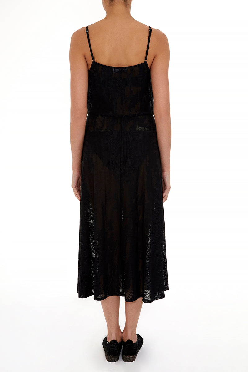 FARO Dress | Black Art Deco | Image 3