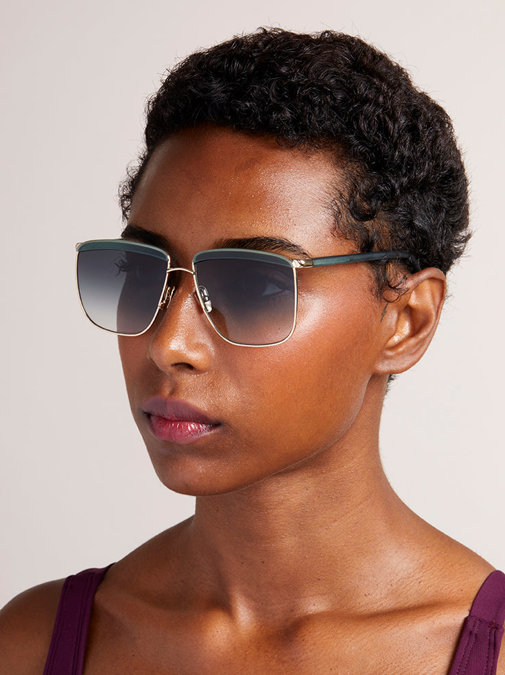 BEIRUT Sunglasses | Dark Green | Image 2