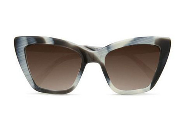 CALVI Sunglasses | Zebra Horn