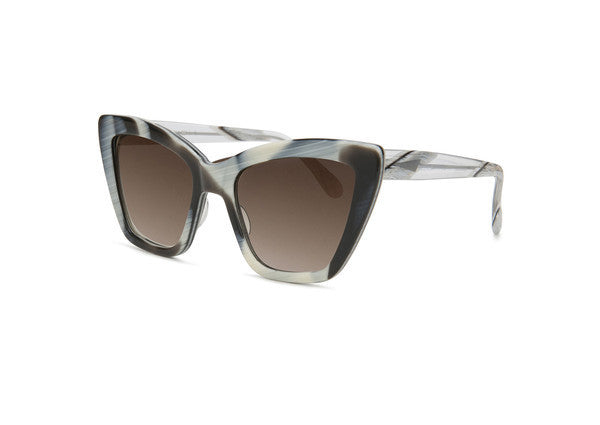 CALVI Sunglasses | Zebra Horn | Image 2