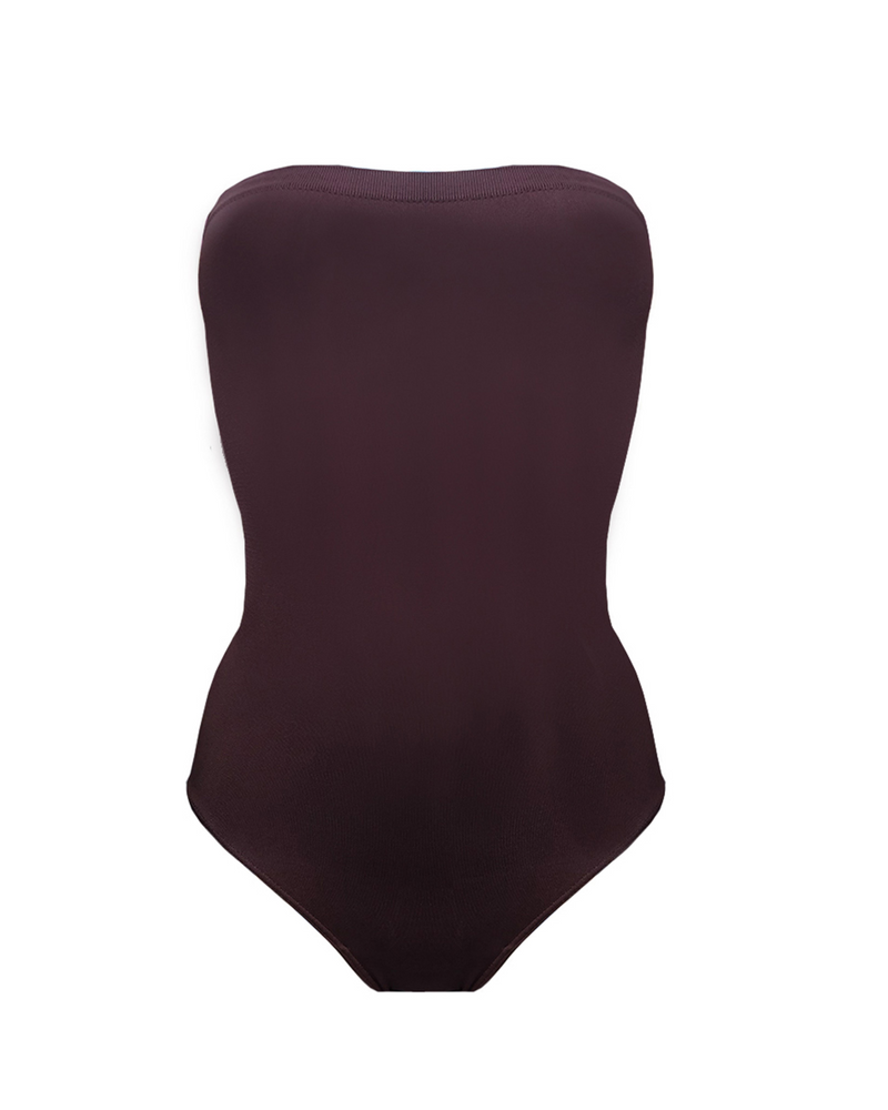 ENERGISED Body Swimsuit | Chocolate Brown | Image 1