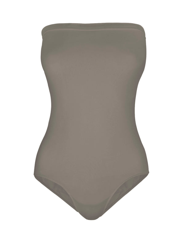 ENERGISED Body Swimsuit | Muddy Grey | Image 1