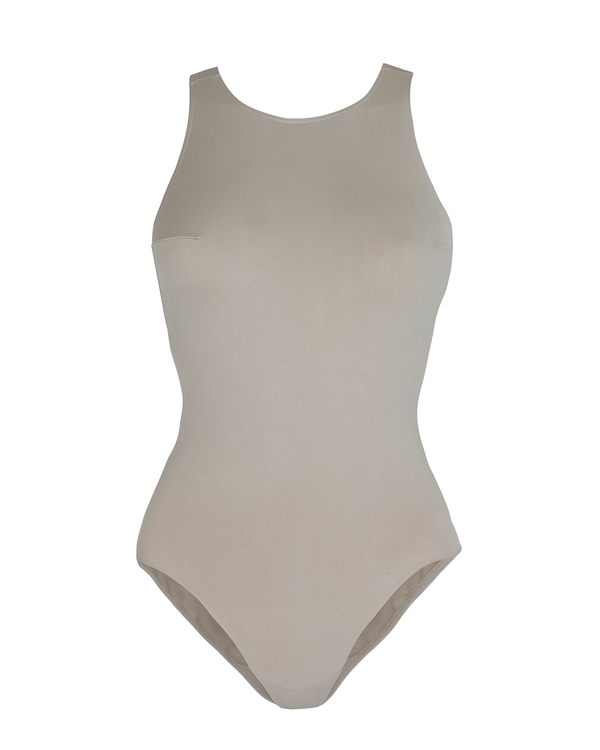 GLOWING Body Swimsuit | Taupe