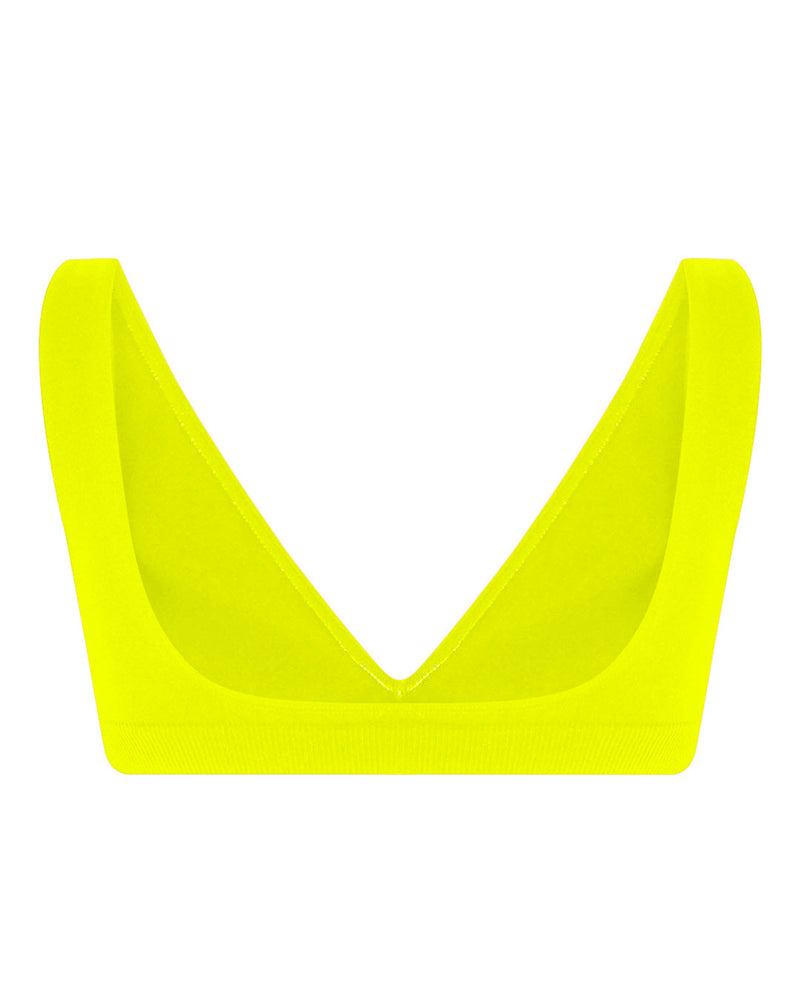 GRACEFUL Bikini Top | Neon Yellow | Image 3