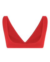 GRACEFUL Bikini Bra Top | Bright Red