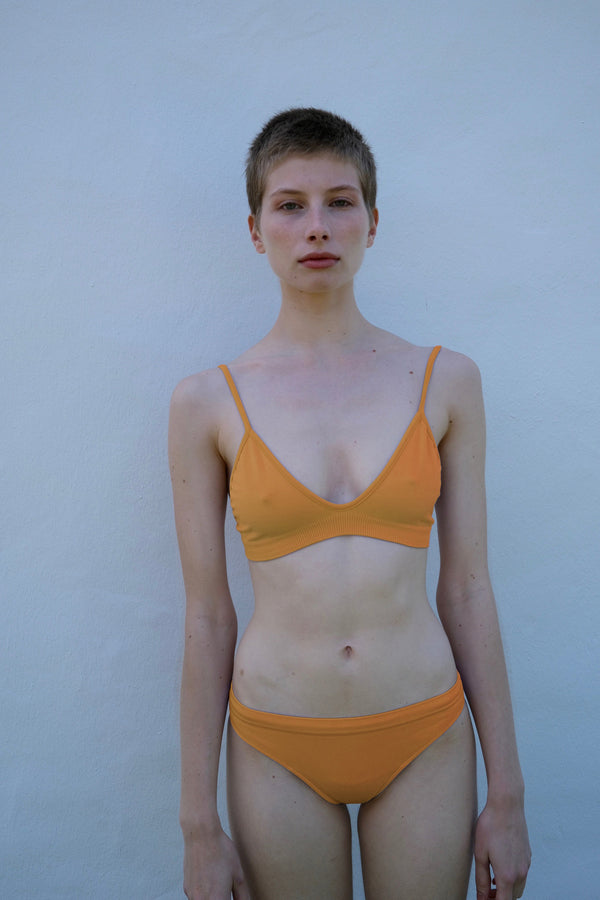 BLISSFUL Bikini Bra Top | Apricot | Image 2