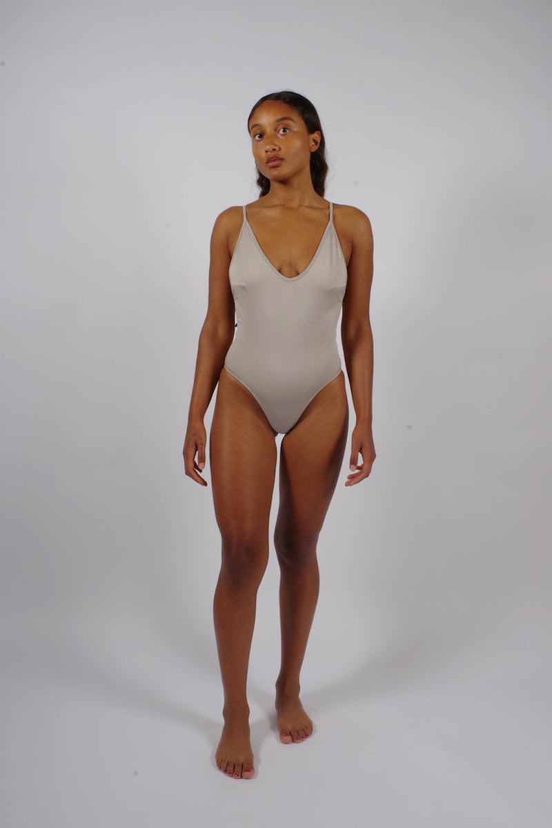 FLAWLESS Body Swimsuit | Taupe | Image 5