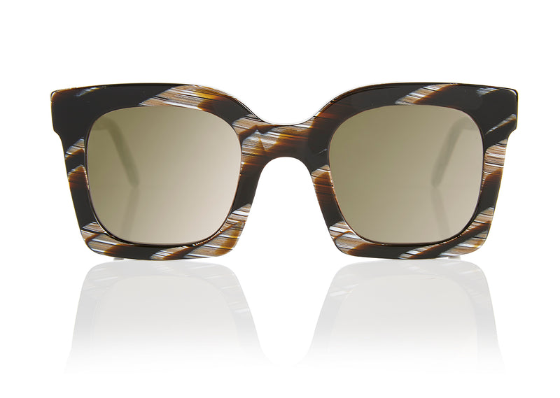 SEATTLE Sunglasses | Black Horn | Image 1