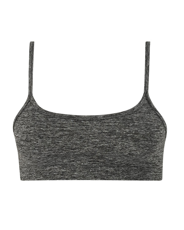 sincere supportive bra top in marl - prism2