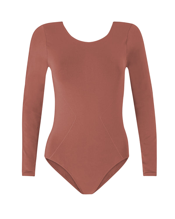 VIVID - Body Swimsuit - Rusty Pink