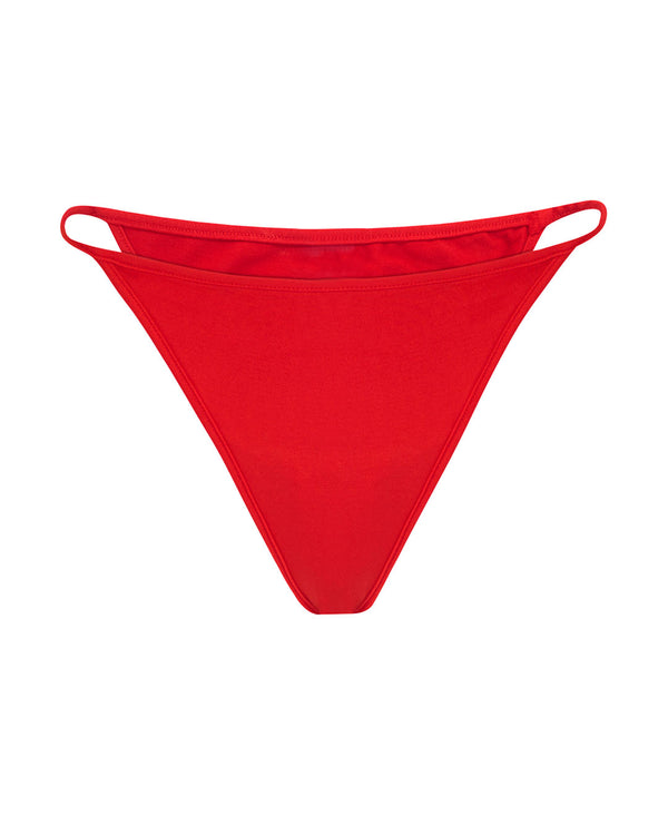 ZESTFUL Bikini Bottoms | Bright Red | Image 1