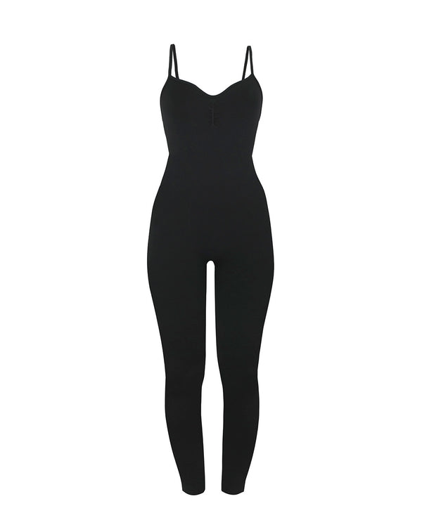 BALANCED - Black - PRISM² - unitard activewear - activewear unitard - black unitard - plus size unitard