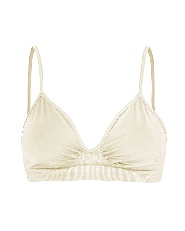 LIBERATED Bikini Bra top | Cream | Image 1