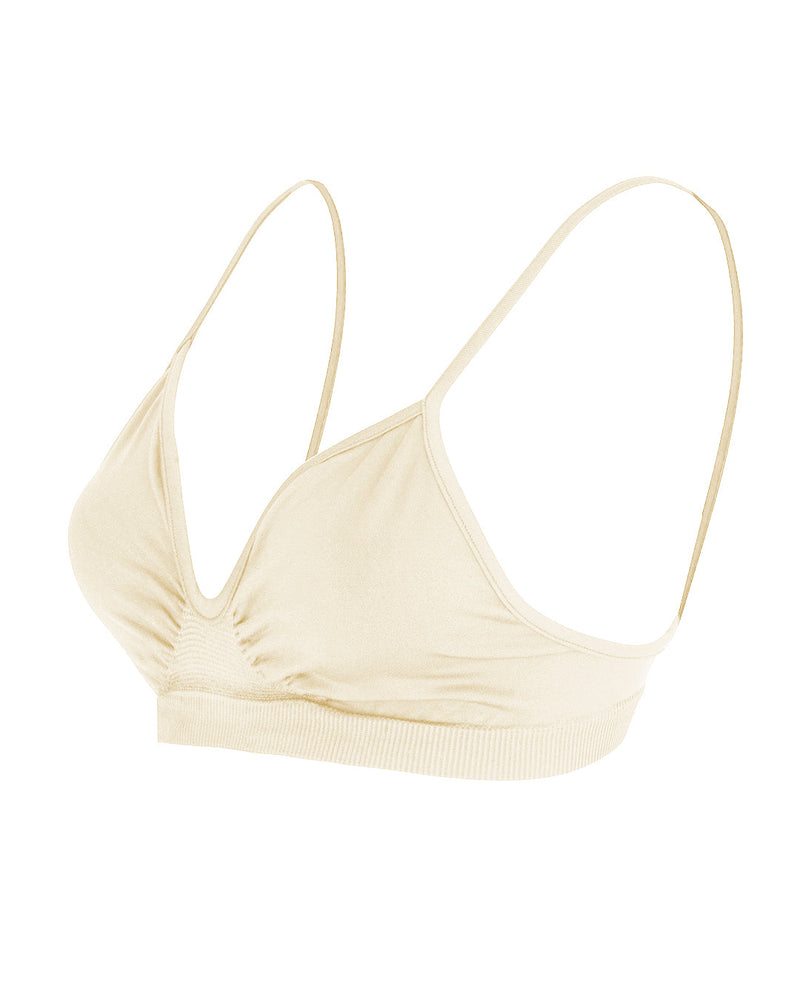 LIBERATED Bikini Bra top | Cream | Image 5