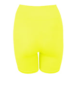 RIBBED COMPOSED Shorts | Neon yellow