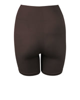 RIBBED COMPOSED Shorts | Chocolate Brown