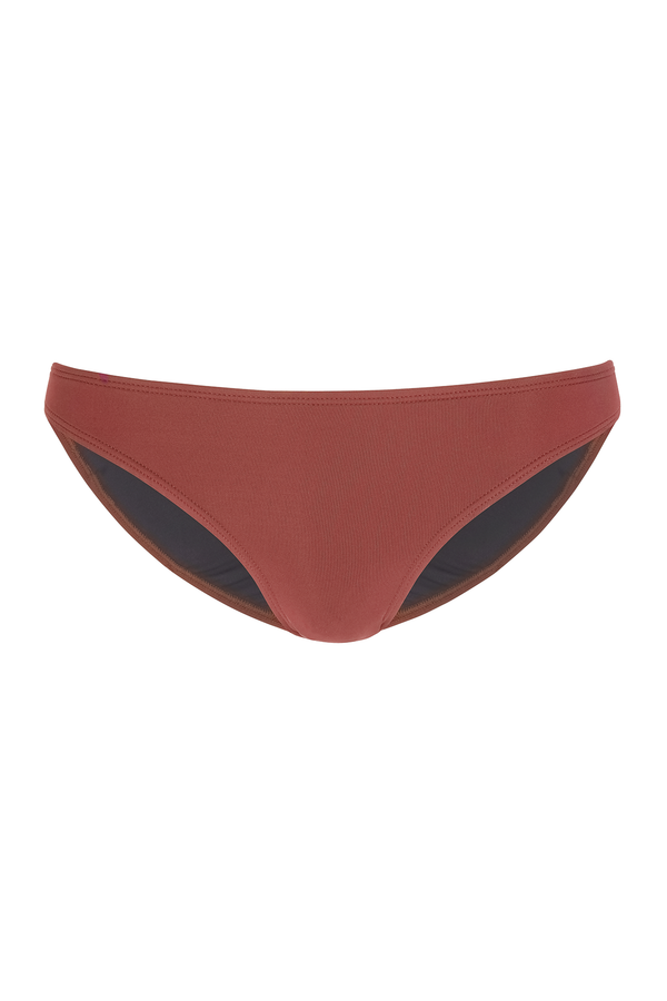PUNTA Bikini Bottoms | Garnet Red