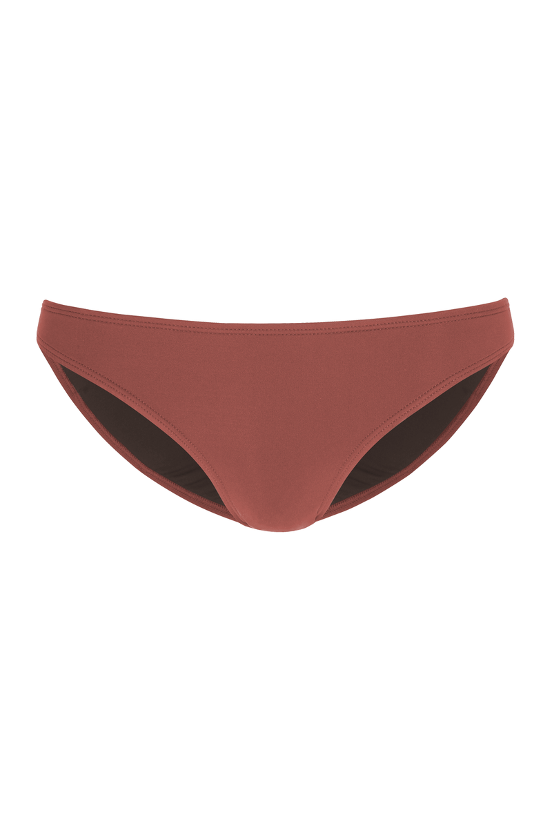 PUNTA Bikini Bottoms | Garnet Red