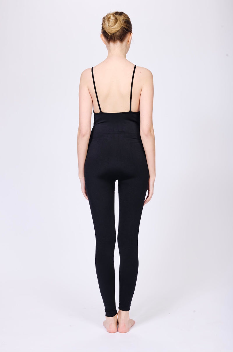 Compression Unitard Full Length BALANCED Black Womens Unitard | Activewear Full Body Compression ...
