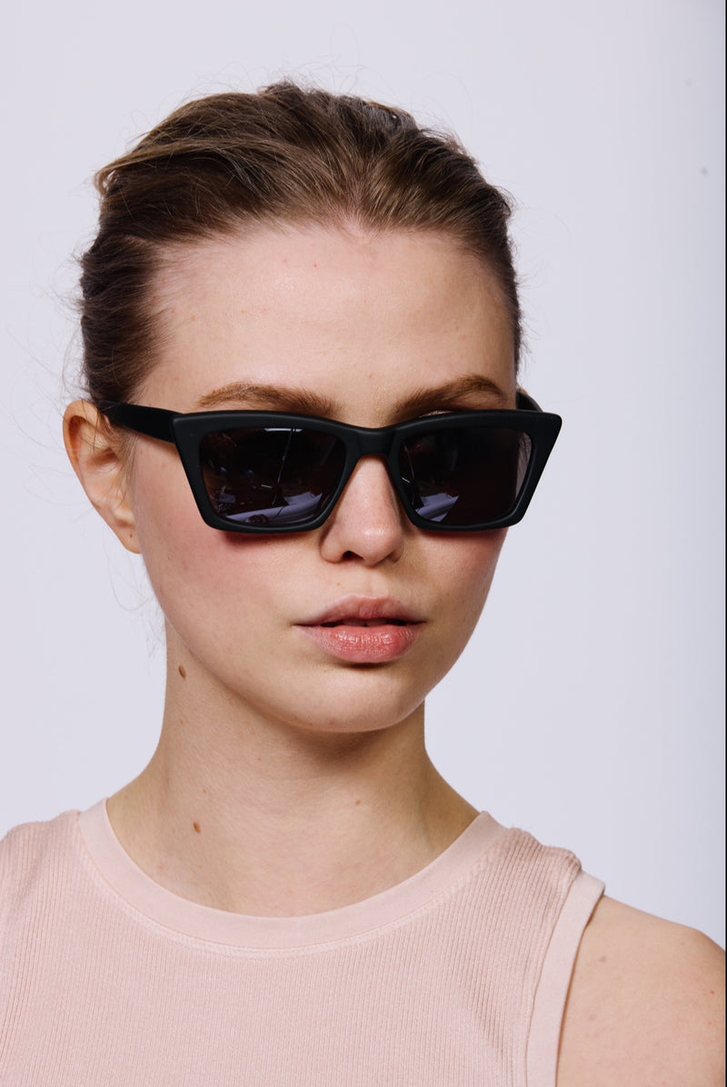 SEOUL Sunglasses | Matte Black | Image 5
