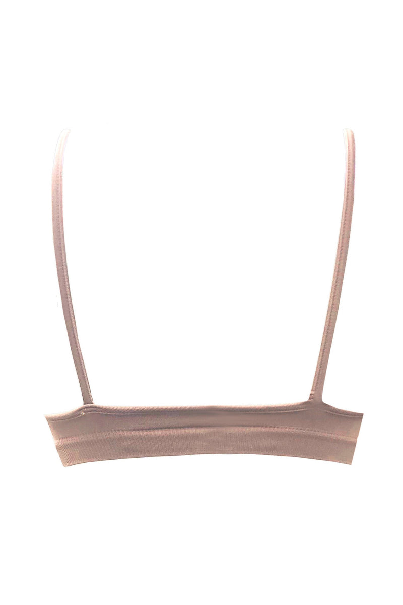 LIBERATED Bikini Bra Top | Blush - Back