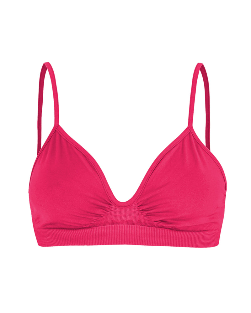 Liberated Bra Top in Fuchsia