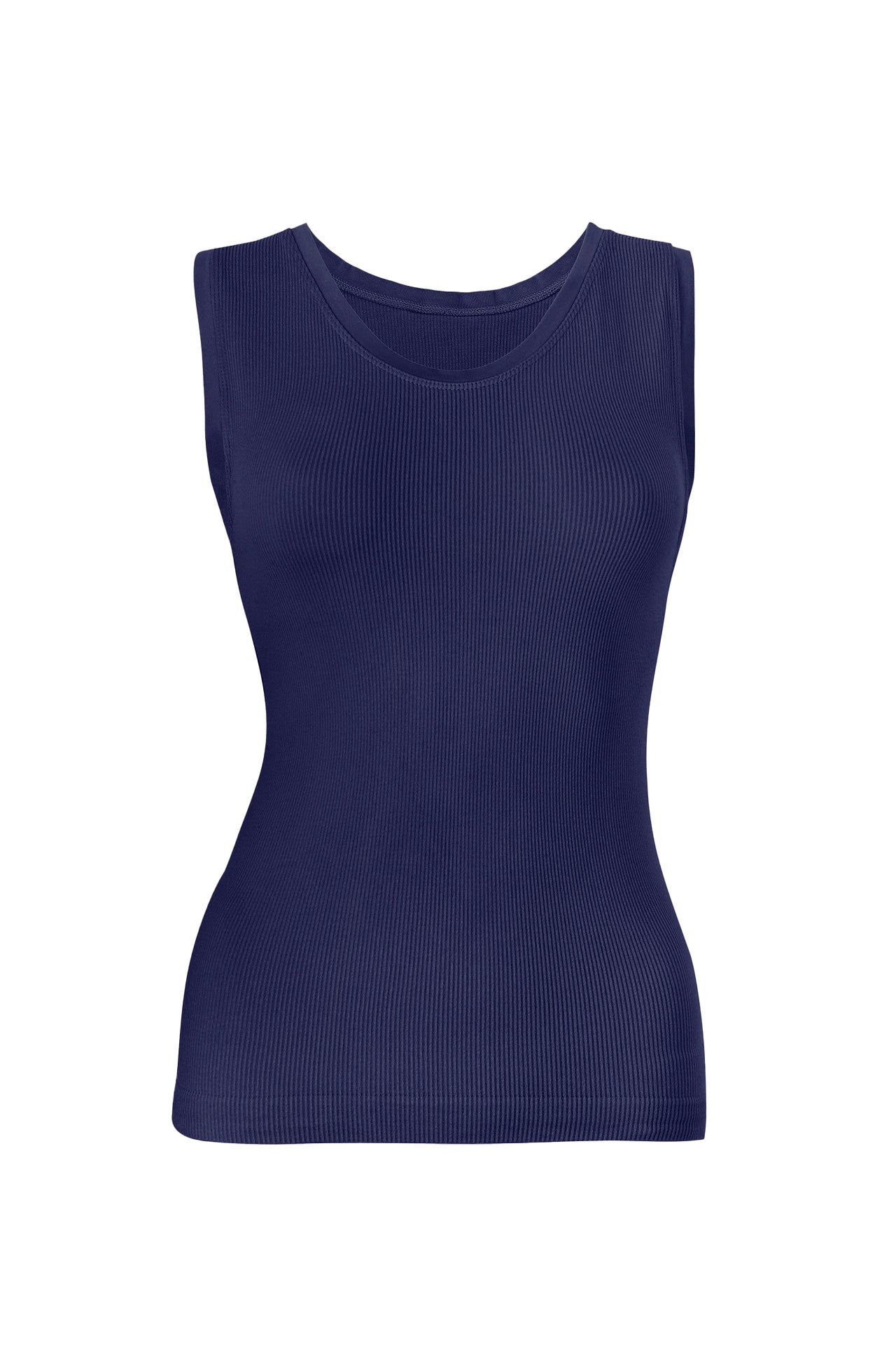 SAGE Ribbed Vest | Eclipse – PRISM LONDON