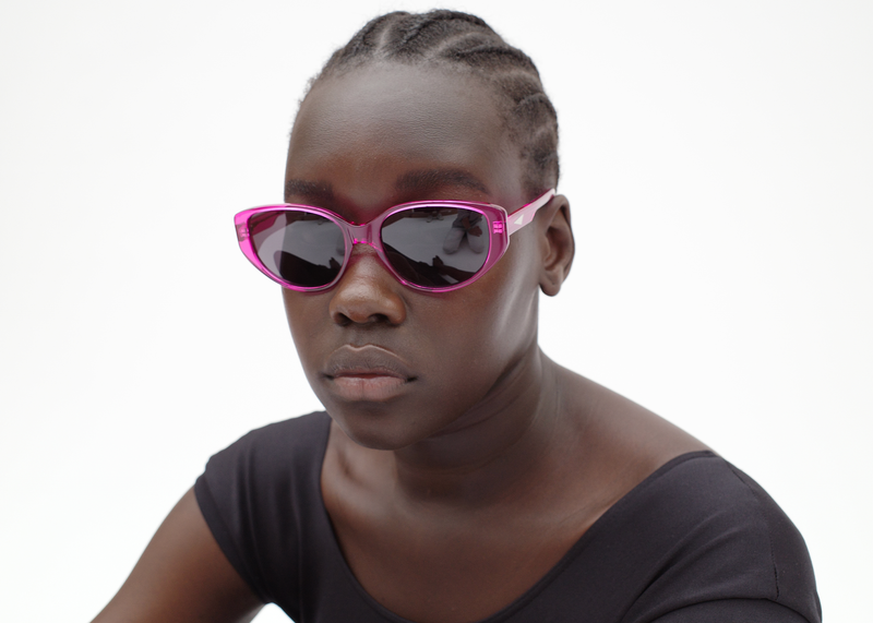 Pink top small sunglasses
