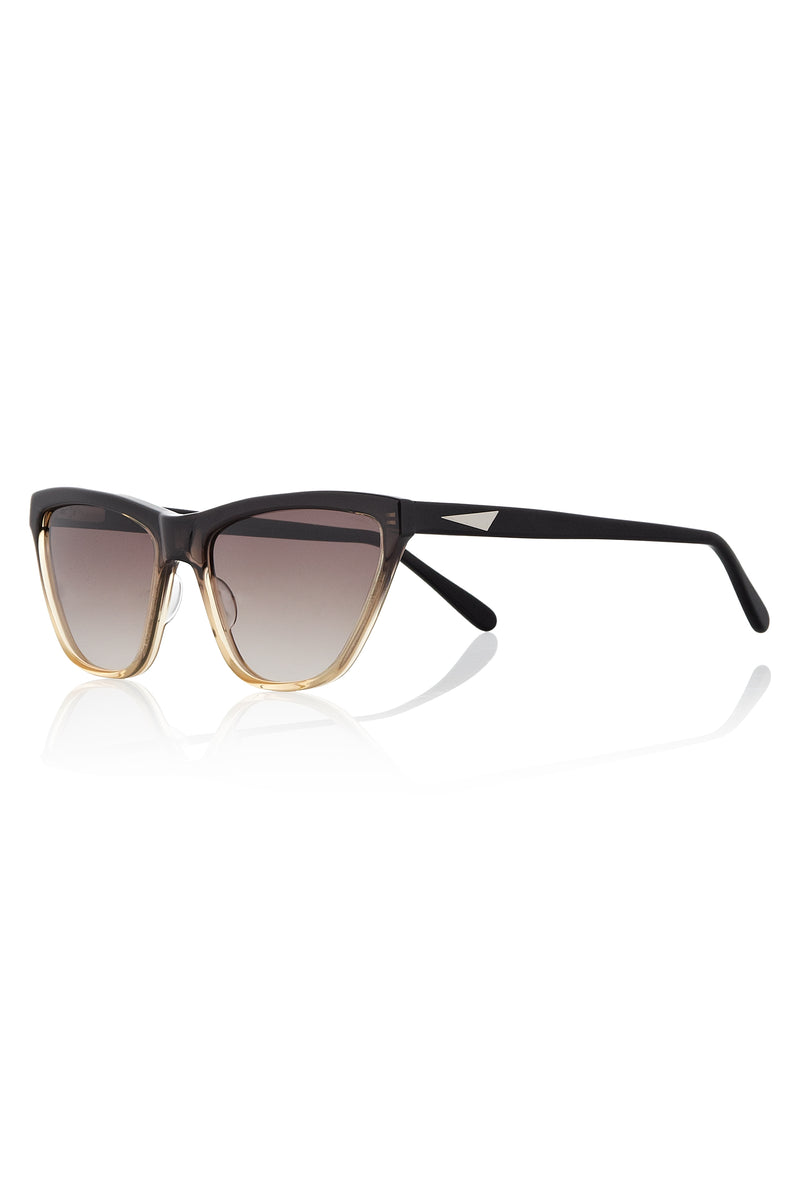 CAIRO Sunglasses | Black to Cream | Image 3