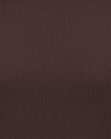LUMINOUS Ribbed Vest | Chocolate Brown