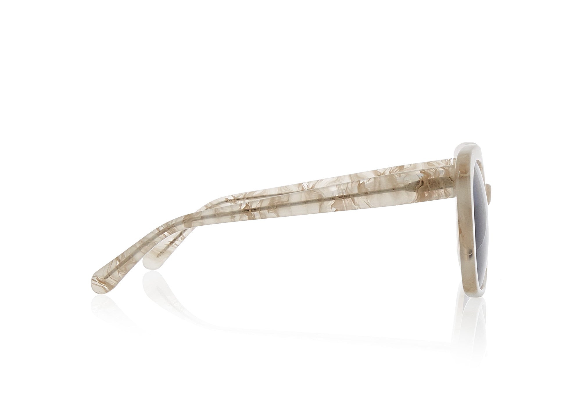 MONACO Sunglasses | Cream Mother of Pearl | Image 3