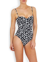 Black Leopard Swimsuit