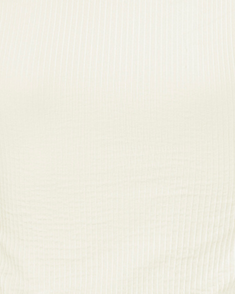 WIDE RIBBED BLITHE - Cream