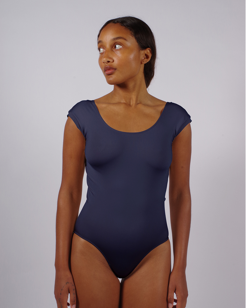 COMPASSIONATE Body Swimsuit | Navy | Image 2