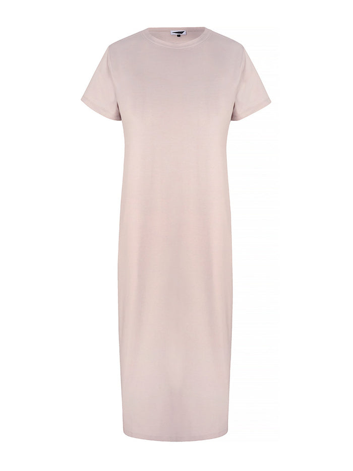 Crew Neck T-shirt Dress | Beachwear