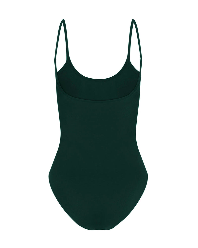 GLORIOUS Body Swimsuit | Dark Green | Image 3