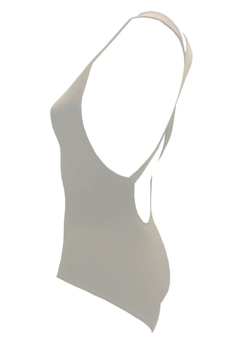 GLOWING - Body Swimsuit - Taupe