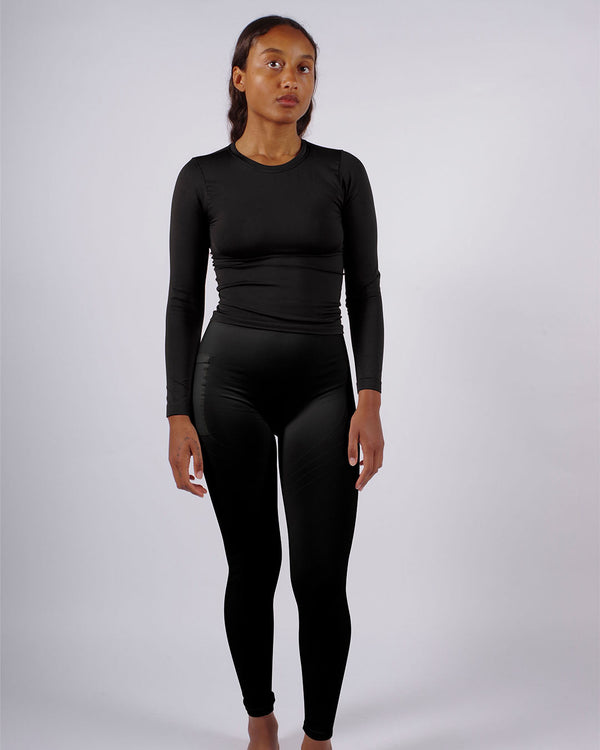 Compression Unitard Full Length BALANCED Marl Womens Unitard | Compression for All Stages | Plus Size ...